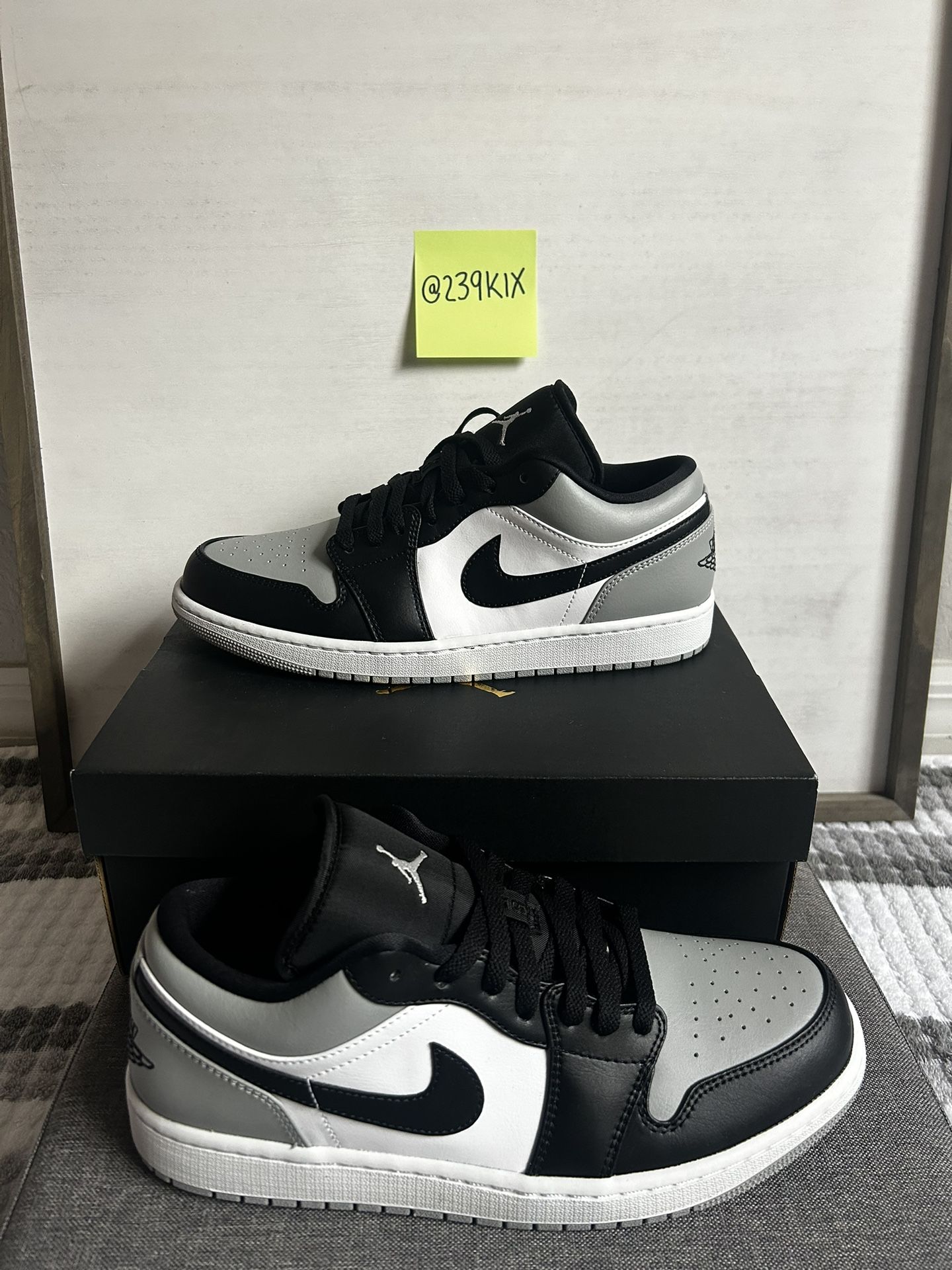 Jordan 1 Low Shadow Grey