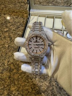 2 Tone AP Moissanite