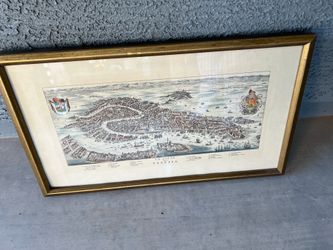Vintage Venice print