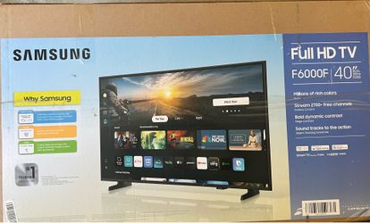 (New) Samsung - 40" Class F6000F Series LED Full HD Smart Tizen TV (2025)