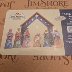 New Jim Shore Nativity Set Of 7 enesco