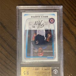 Bryce Harper ROOKIE AUTO W/10