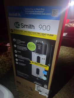 AO smith water heater