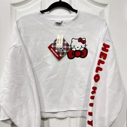Hello kitty Cropped Sweatshirt 