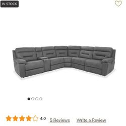 Aberdean 6 Piece Power Sectional