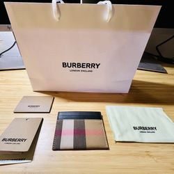 Burberry Men’s Organic Cotton Wallet 
