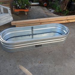 6x2x1 Galvanized Water Trough Brand New $130 Each