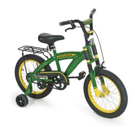 Brand New John Deere Kids 16 inch Bike w/ Training Wheels Youth