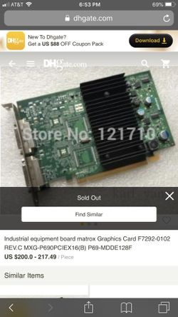 Matrox card