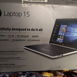 HP laptop 15