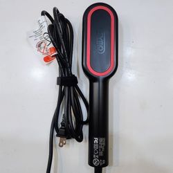 Ceramic Hair Straightener Ionic Heated Styling Brush (TYMO)

