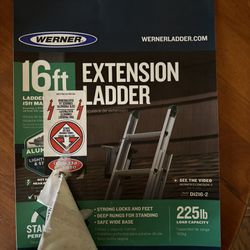 16FT Extensión Ladder