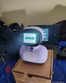 Miko Mini AI Robot for Kids (Pixie Purple) – Working & Great Condition! 🤖✨