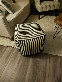 Foot stool poof