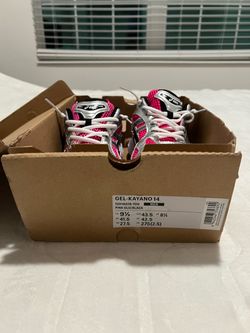 ASICS Gel-Kayano 14 Pink Glo/Black Men's Size 9.5