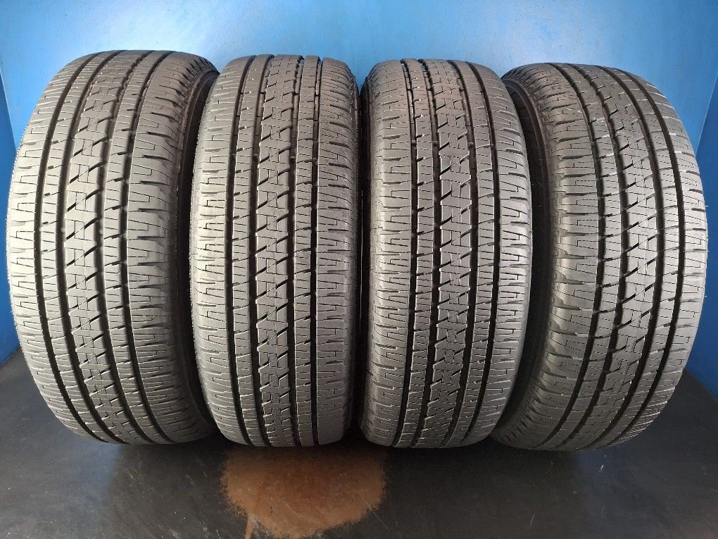 (contact info removed) SET(4) (S119) BRIDGESTONE DUELER HL ALENZA PLUS 95% TREAD