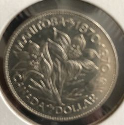 Canada Commemorative Dollar,  Manitoba Centennial 1(contact info removed)