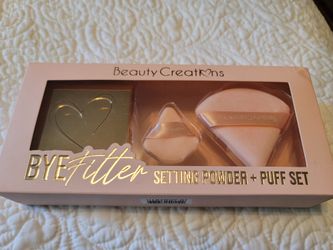 Beauty Creations BYE FILTER SETTING POWDER + PUFF SET
