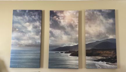 3-Pieces Canvas 40"Hx20"W