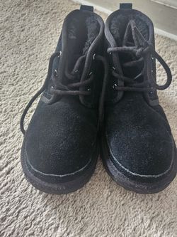 Black Lace Up Uggs