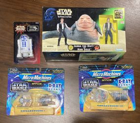 Vintage Star Wars Han Solo Jabba The Hutt 