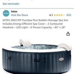 Portable Hot Tub 6 Person Hot Tub 