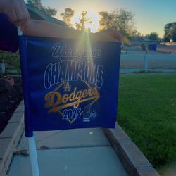 Dodgers World Series Flag