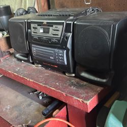 Radio, Dvd Cds And Cassette Boombox