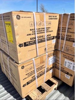 PALLET WHOLESALE: GE® ENERGY STAR® 230/208V Cool Only 12,000 BTU High Mount Built In Room Air Conditioner.