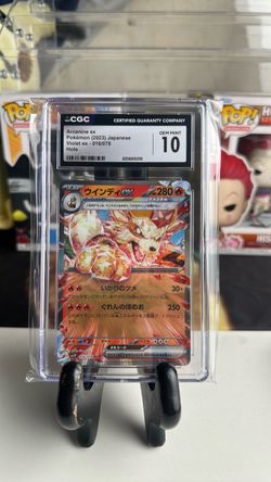 🔥 Arcanine ex Japanese CGC 10 Gem Mint Pokémon – $20