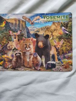Yosemite National Park postcard