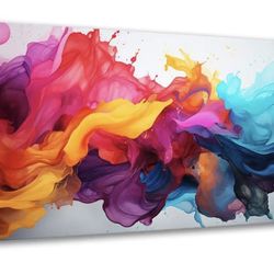 BYXART Abstract Canvas Wall Art for Living Room Colorful Artwork
