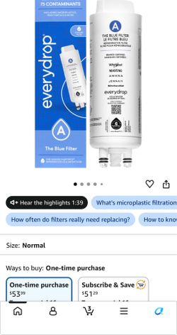 Everydrop refrigerator filter
