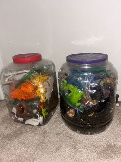 Tubs of Lego