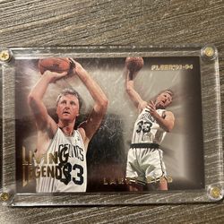 1993-94 Fleer Living Legends Larry Bird #2 HOF