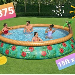 New Pools With Filter And Pump