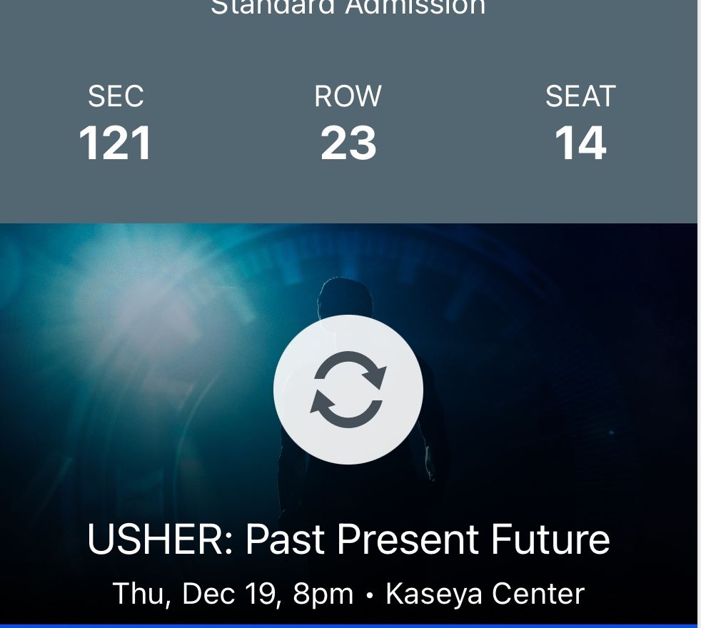 Usher Tickets 12/19
