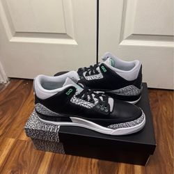Jordan 3 Green Glow || Size 11 || Brand New