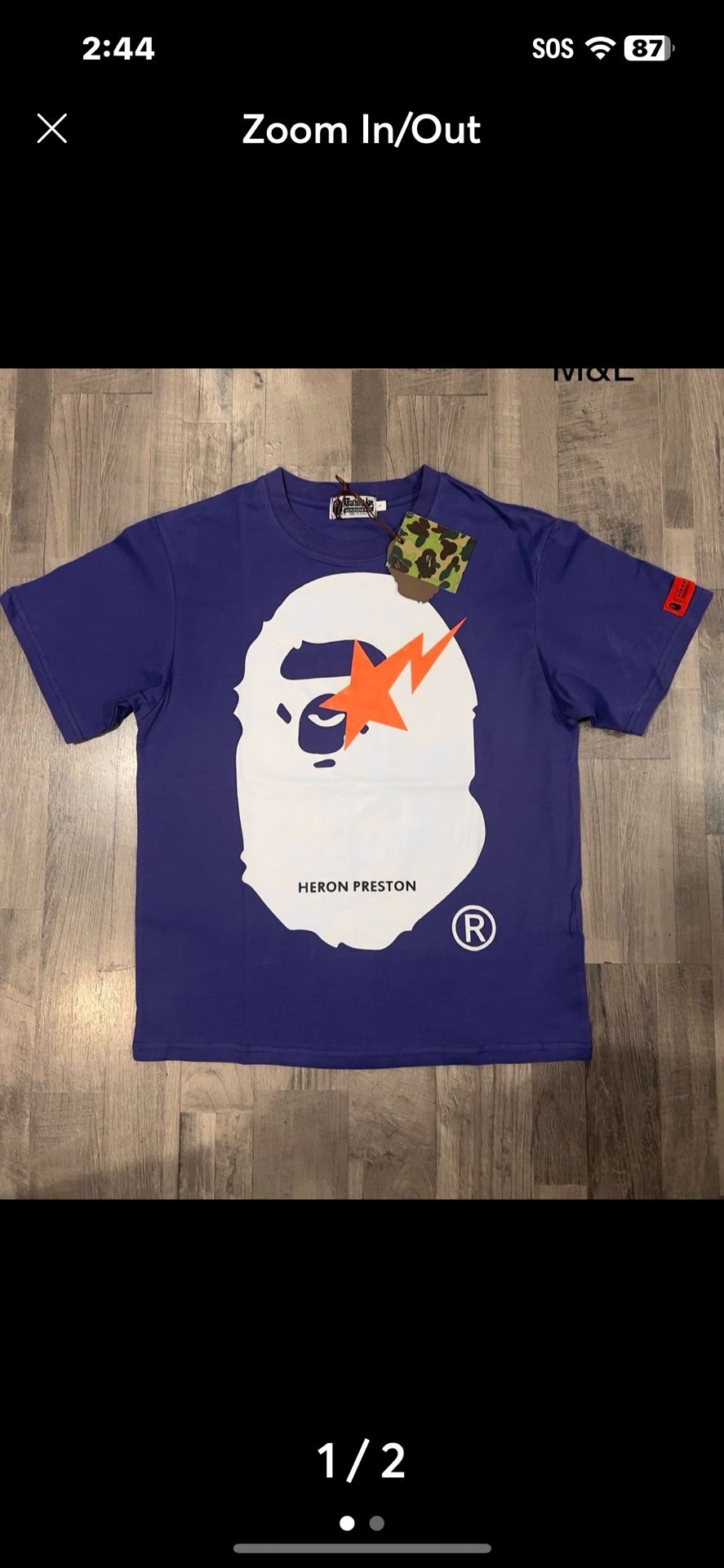 bape shirt