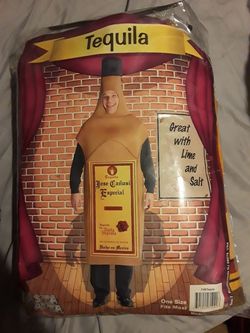 Halloween Costume Tequila Bottle!!!