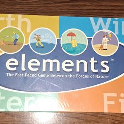 Elements Board Game (Collectors Item NOT MADE ANYMORE)