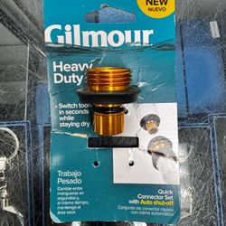 Gilmour Heavy-Duty Quick Hose Connector. 1 pc
