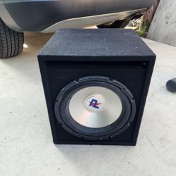 12’ Subwoofer With Ported Box