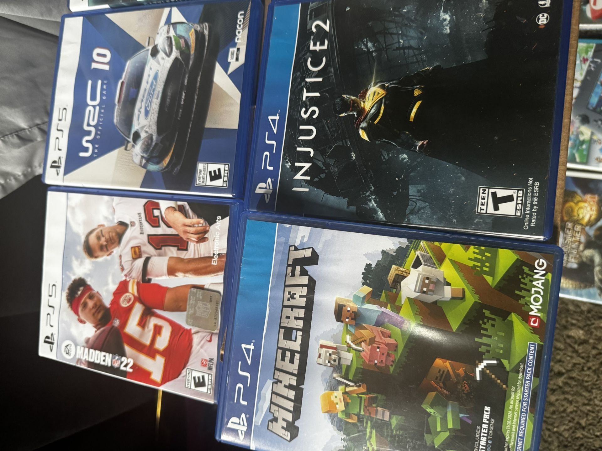 PS4 PS5 Games $10 A Pop Wii U Games $5 A Pop