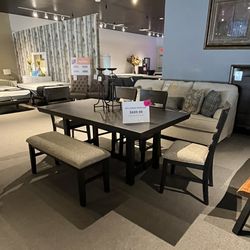 Table 4 Chairs And Bench