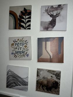 Wall Art $1 Each Painting 