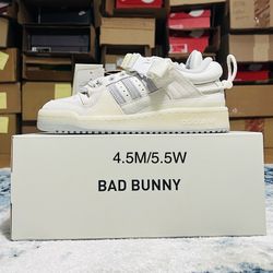 Adidas Forum Buckle Low X Bad Bunny ‘Last Forum’ Size 4.5M/5.5W HQ2153 *NOT TRADING*