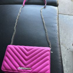 Aldo Hot Pink Brand New Purse With Strap