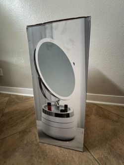 Vanity Mirror With Storage