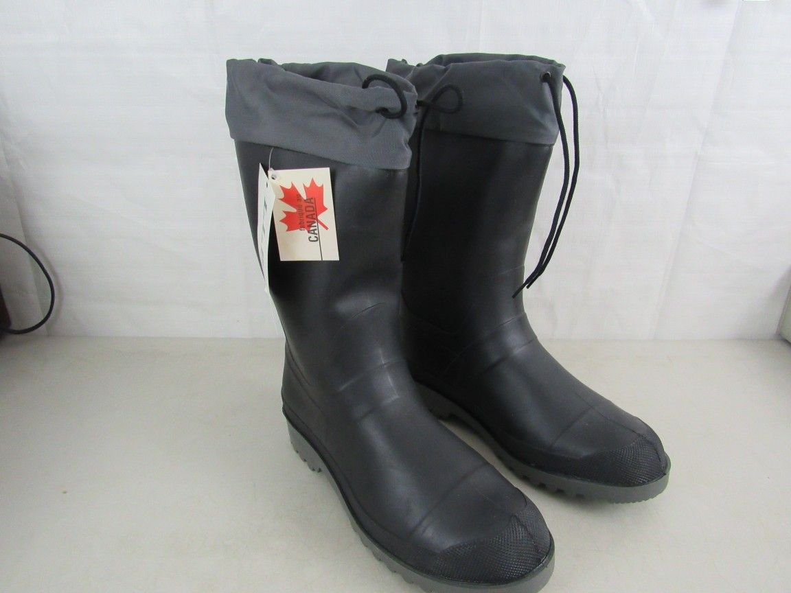 LL Bean RJS HiTop Boots (Rain/Waterboots) Mens Size 12 New With Box